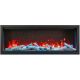Amantii Symmetry Extra Tall 60 Electric Fireplace