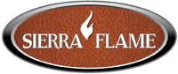 Sierra Flame Abbot 30" Deluxe Gas Burning  Direct Vent Insert | Black Porcelain Panels | Black Glass Pebbles | 9 pce Rock Set Category (Product)