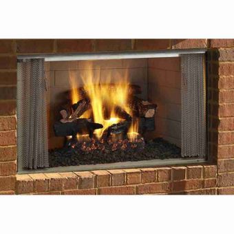 Wood Burning Fireplace | Outdoor