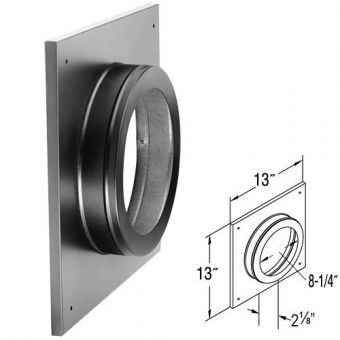 Duravent Rd Ceiling Support/Wall Thimble