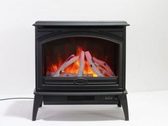 Sierra Flame Cast Iron Freestanding 50 Electric Fireplace