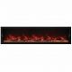 Built-in Electric Fireplace | Panorama 88" Tall