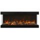 Amantii Tru-View 3-Sided Deep and Extra Tall Electric Fireplace