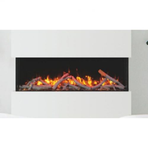 Amantii Tru-View 3-Sided Slim 50 Electric Fireplace