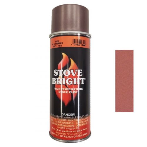 High Heat Stove Paint Primer Metallic Red