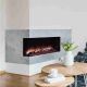 SimpliFire Electric Fireplace | 3-Sided 