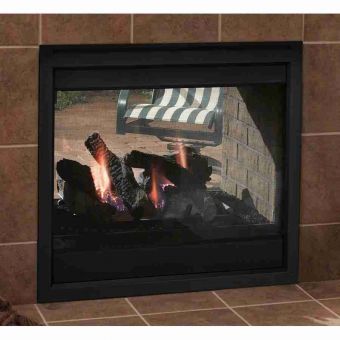 See Thru Gas Fireplace | Indoor/Outdoor 