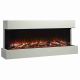 SimpliFire Electric Fireplace | 3-Sided 