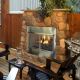 Villa Gas Outdoor Fireplace