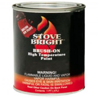 Brush On Stove Paint - Pint Size